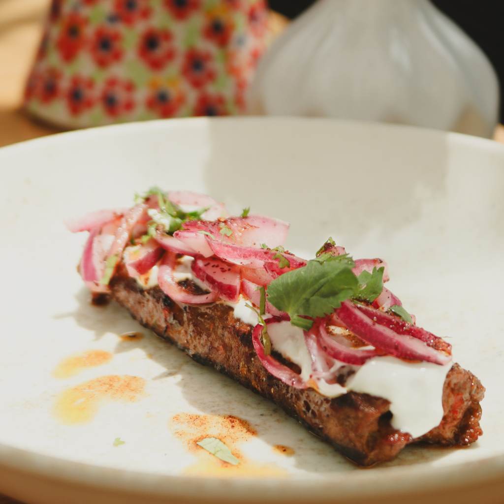 Beef and lamb Adana kebab. Photo: Phyllis Leong/HungryGoWhere Hortus Singapore