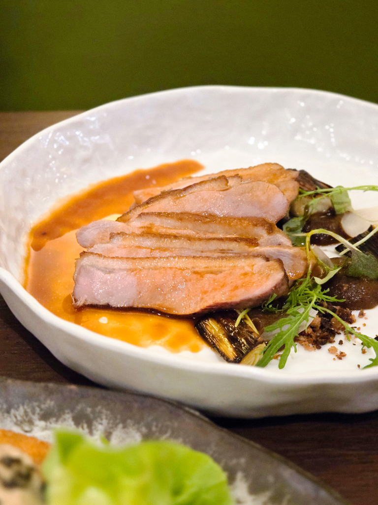 Maple leaf duck breast. Photo: Zawani Abdul Ghani/HungryGoWhere Chef's Tavern Craig Road