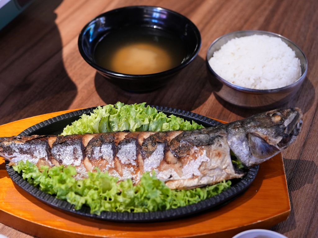 A deep umami flavor comes through from the saba fish. Photo: Angeline Ang/HungryGoWhere fairprice finest sembawang