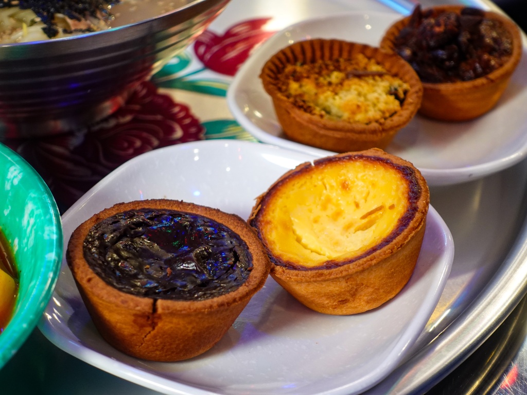 Egg tarts from Breaders, an established, popular egg tart concept from Korea. Photo: Sarah Chua/HungryGoWhere taste myeongdong food court orchard