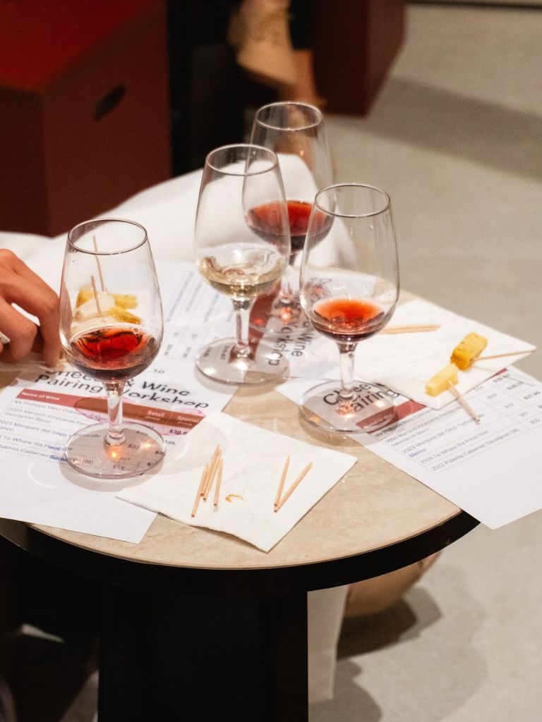 Name a better duo than cheese and wine. We’ll wait. Photo: Cheeselads free-flow alcohol singapore