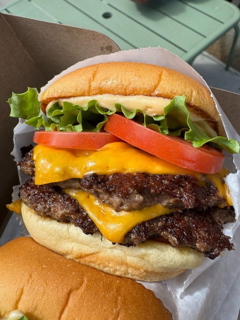 ShackBurger. Photo: Shake Shack/Instagram Jewel Changi food