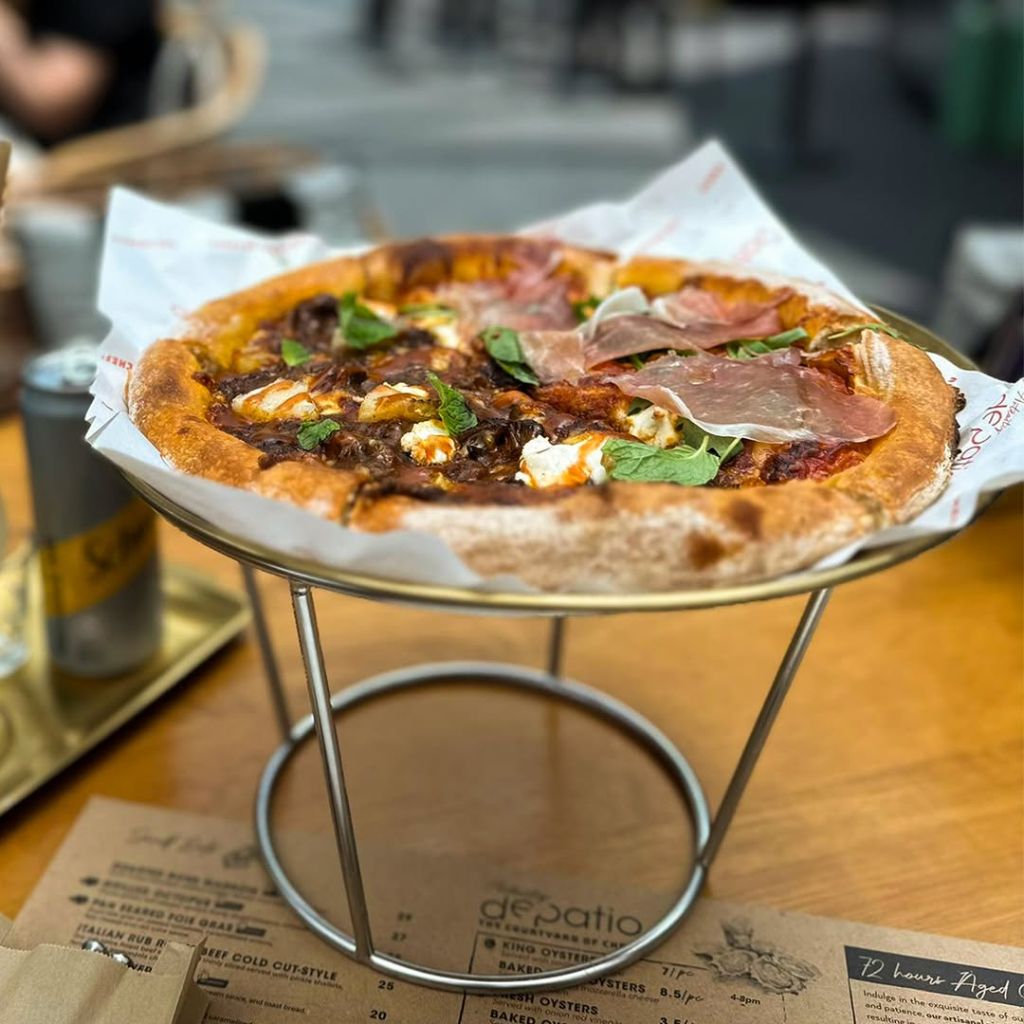 Parma ham margherita. Photo: Arteastiq Depatio/Instagram Jewel Changi food