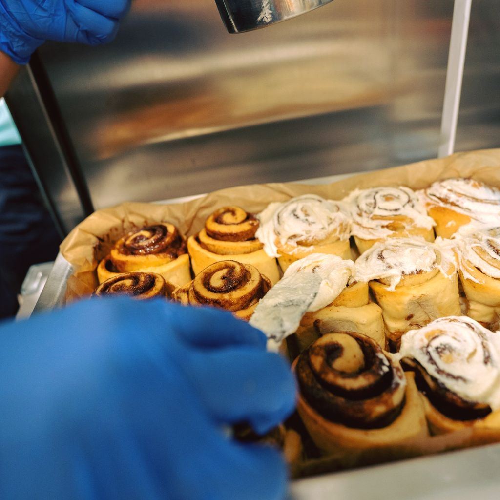 Classic roll. Photo: Cinnabon/Instagram Jewel Changi food