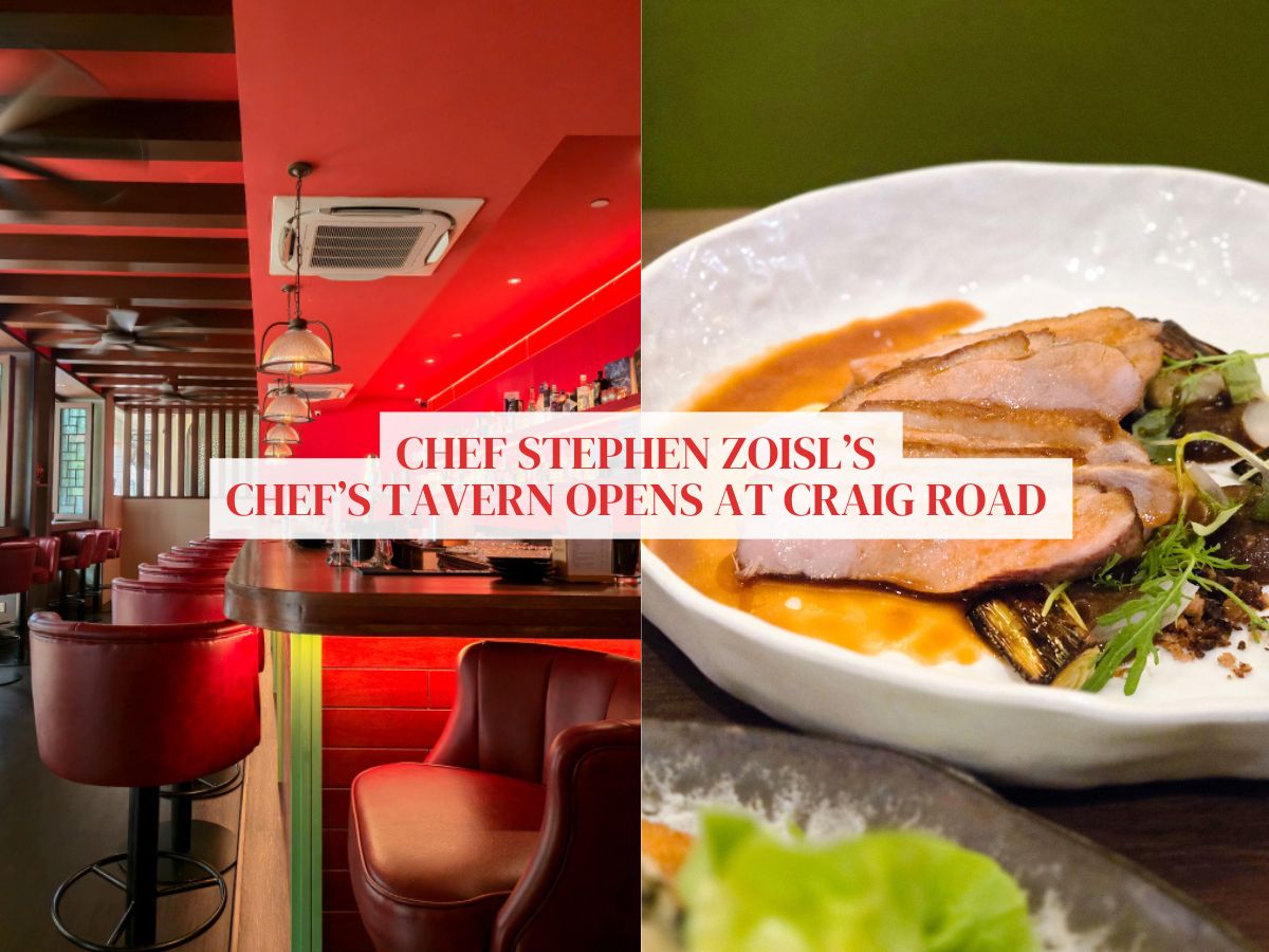 Chef Stephan Zoisl returns with casual-cool at Chef’s Tavern at Craig Road