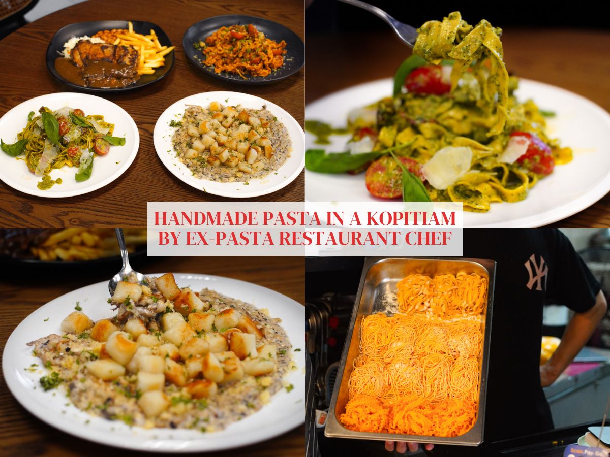 Eightisfy Western: Ex-Cicheti chef selling handmade pasta and homely Western in an ulu kopitiam