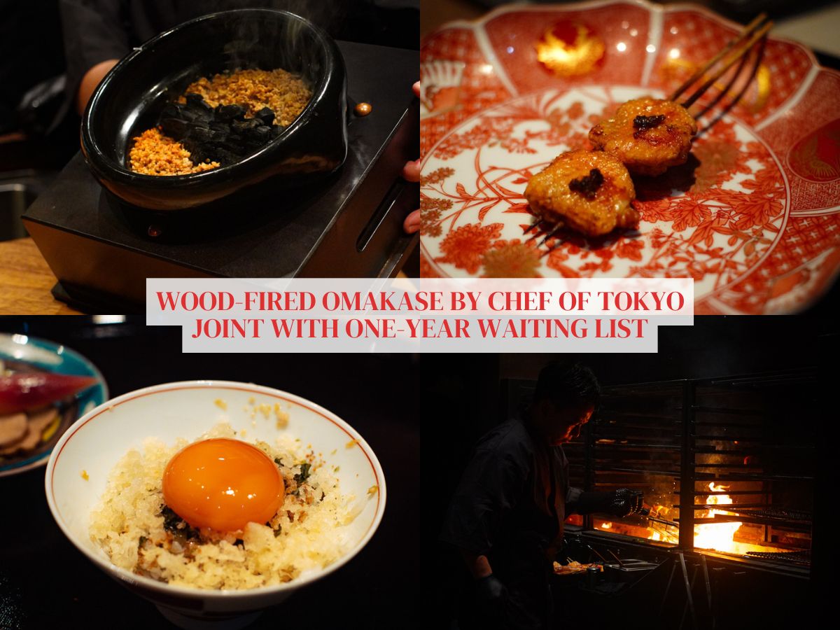 Firebird by Suetomi: Wood-fired omakase yakitori restaurant, opened by chef with 1-year waitlist in Tokyo