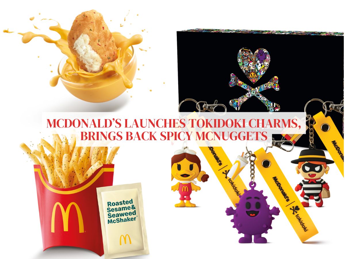 McDonald’s Singapore: New exclusive Tokidoki collectibles, spicy McNuggets and roasted sesame & seaweed McShaker fries return