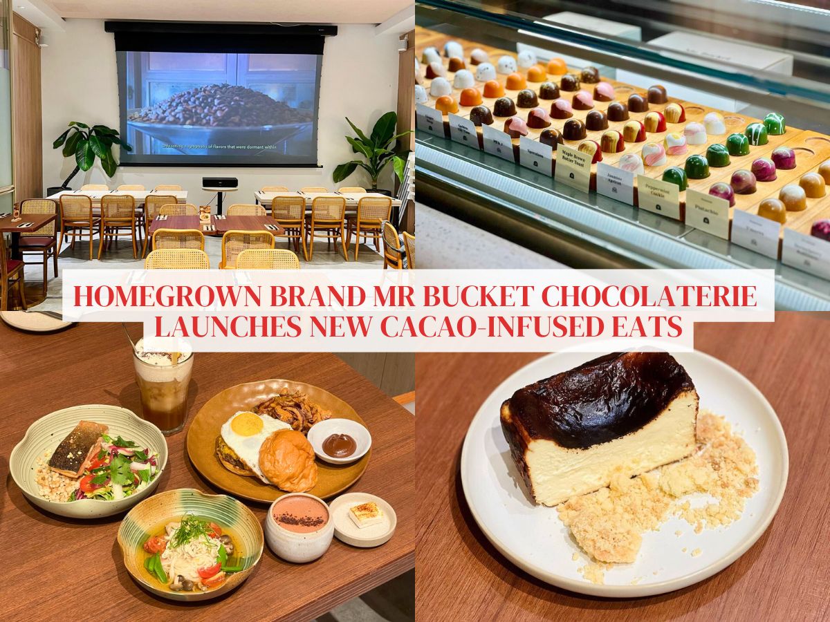 Homegrown brand Mr Bucket Chocolaterie launches new cacao-infused dishes at Dempsey