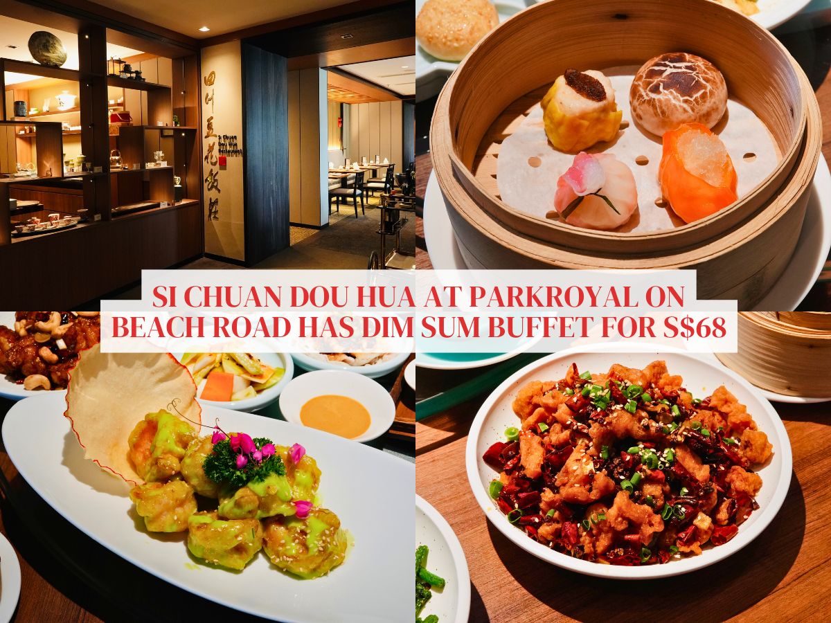 Si Chuan Dou Hua Restaurant on Beach Road launches $68 dim sum lunch buffet