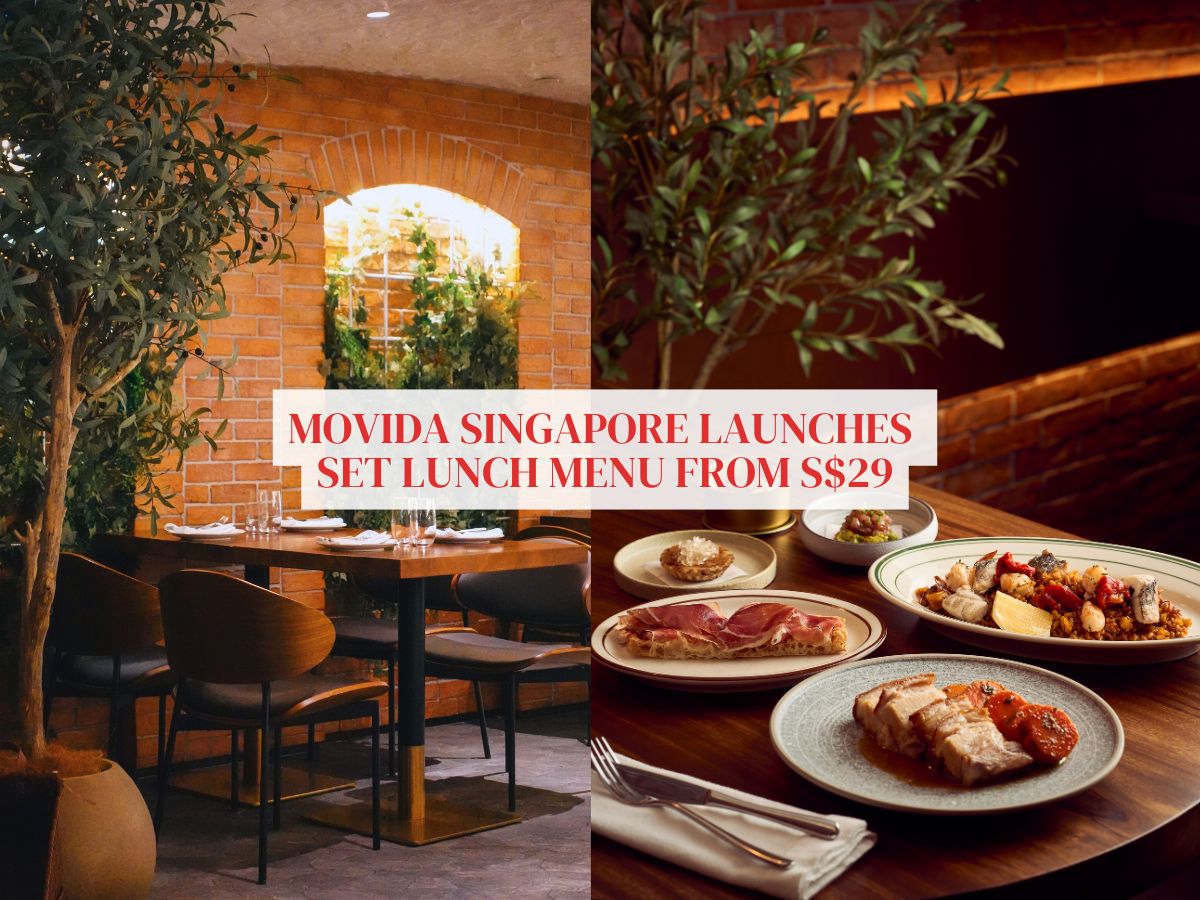 Movida Singapore has new set lunch with mains and tapas from S$29
