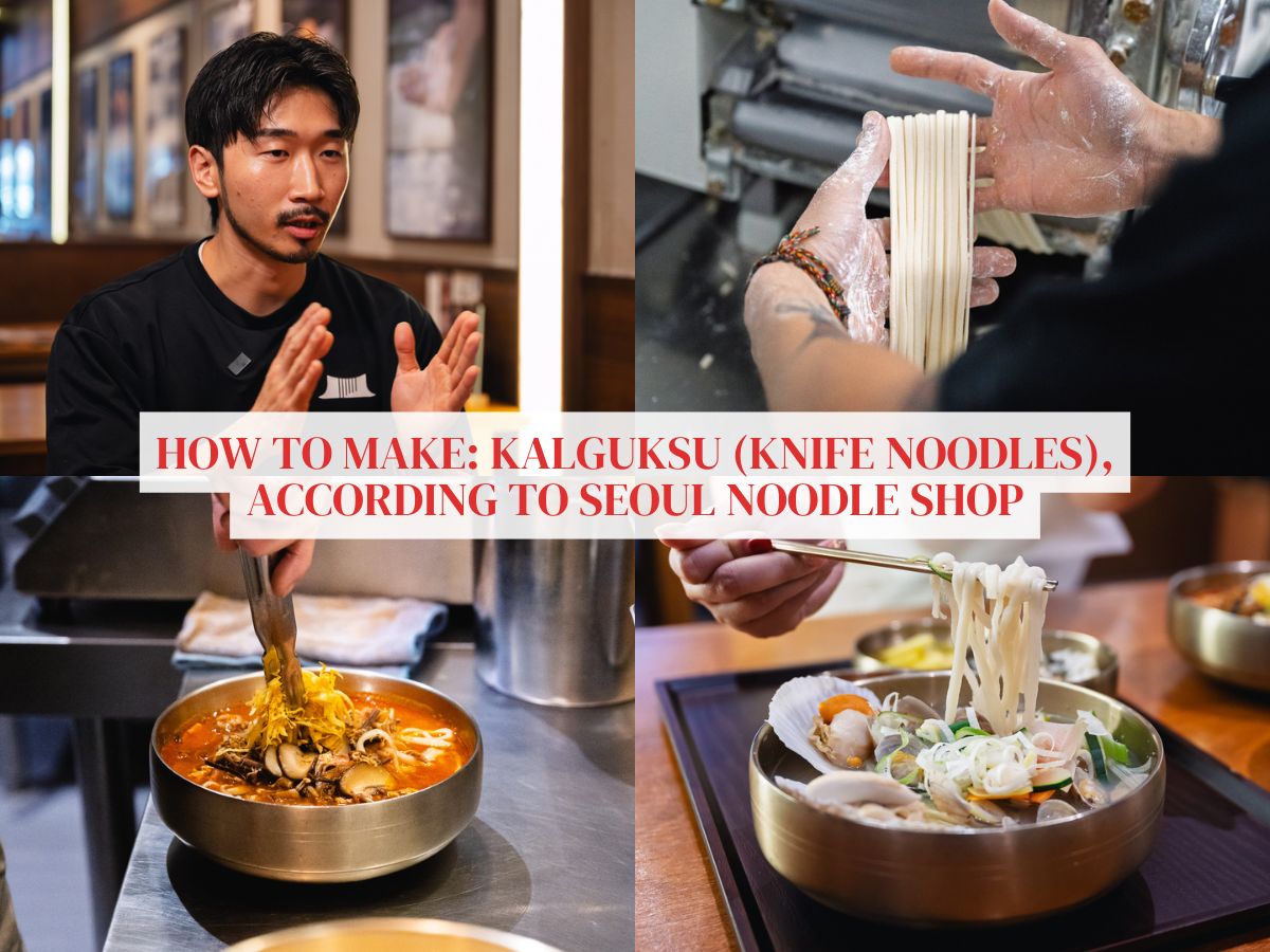 How to Make: Kalguksu or Korean knife noodles, as they do at Seoul Noodle Shop