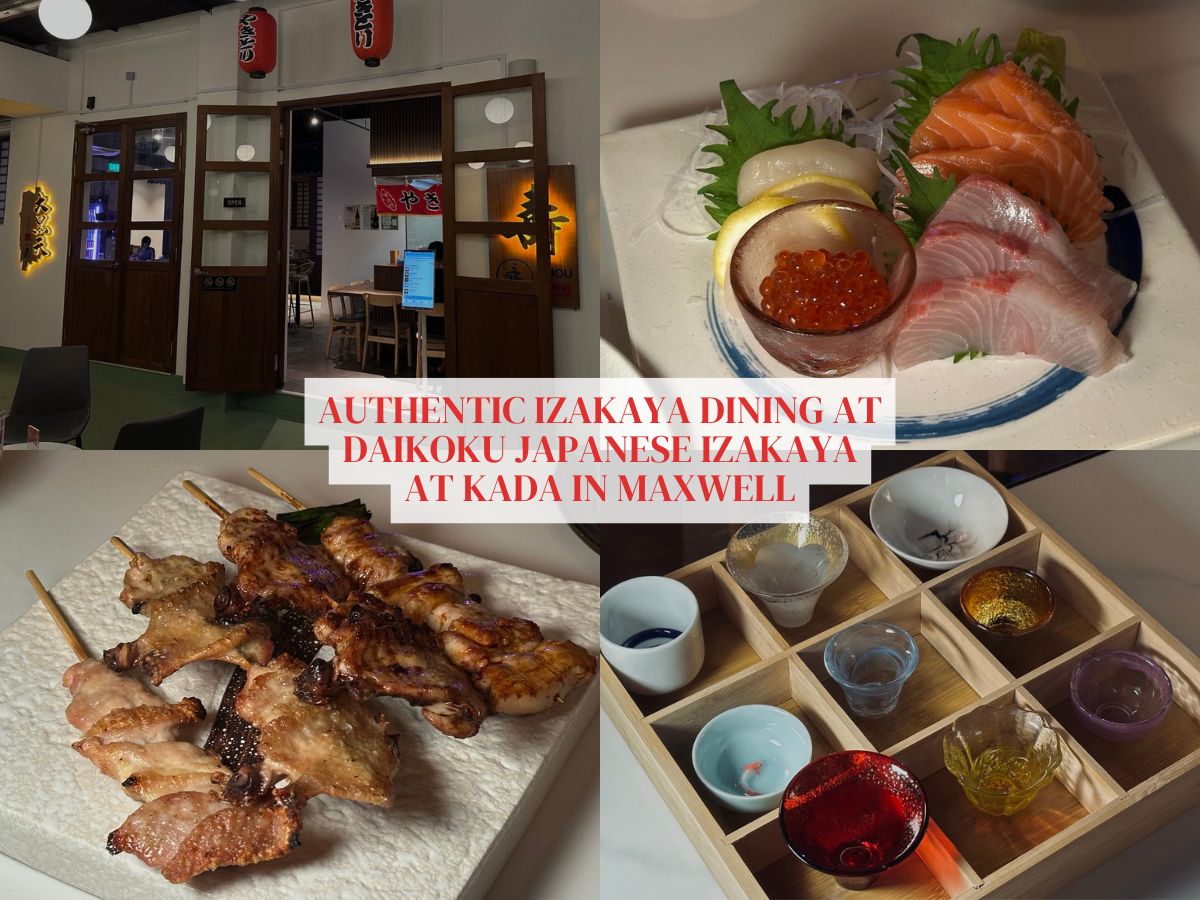 Authentic izakaya dining at Daikoku Japanese Izakaya at Kada in Maxwell