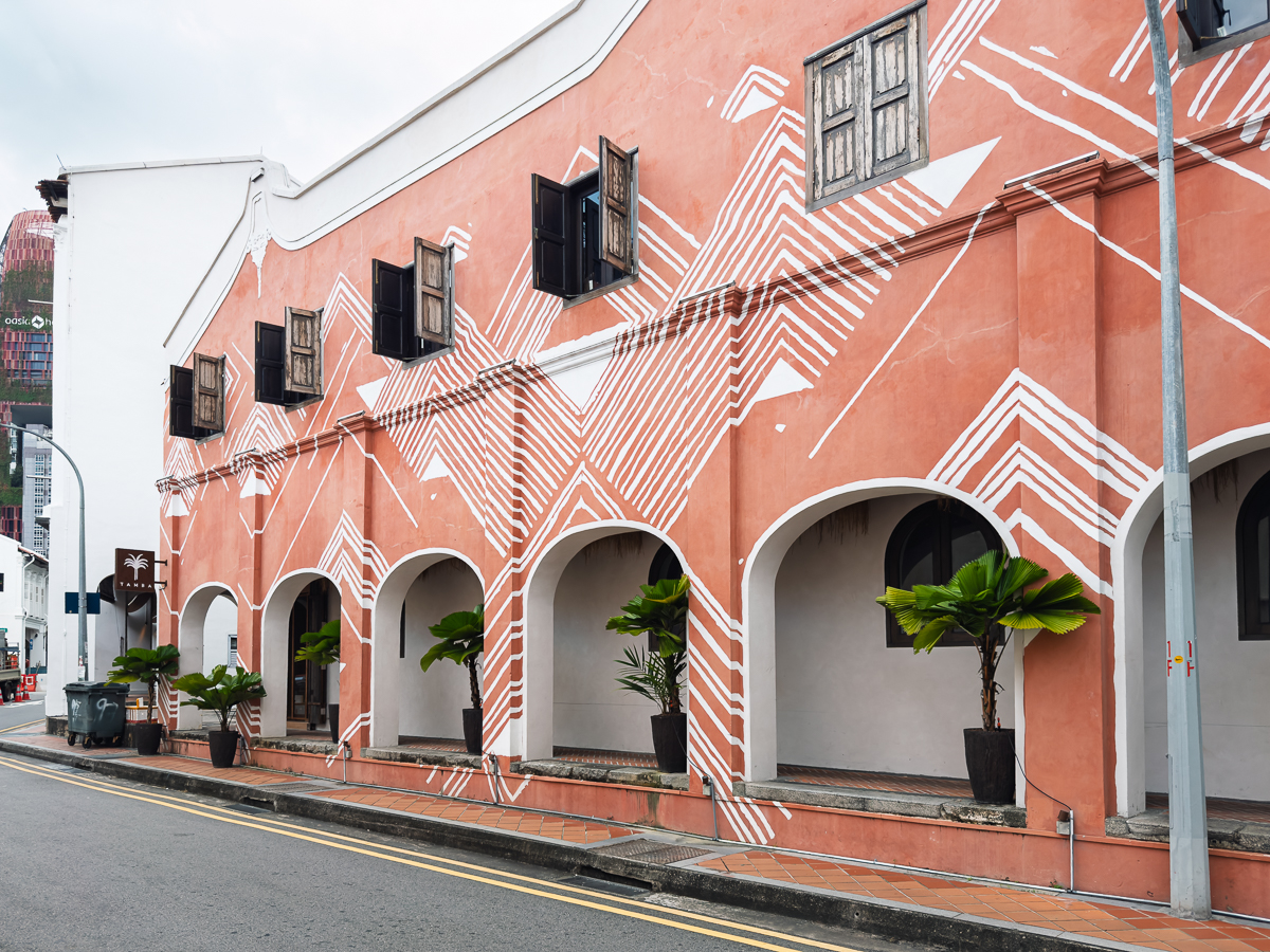 The striking terracotta paintjob is striking. Photo: Abdul Rahim Anwar/Singapore tamba