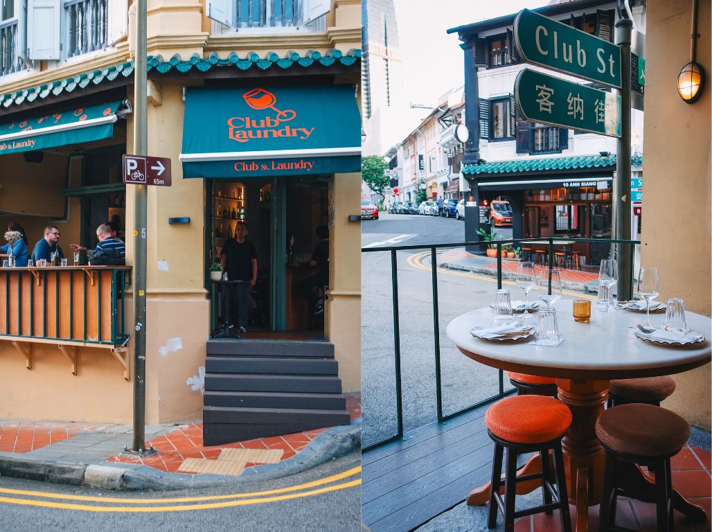 Club Street Laundry sits right in the thick of action along Club Street and Ann Siang Hill. Photos: Sarah Chua/HungryGoWhere Club Street Laundry Modern Australian Eatery