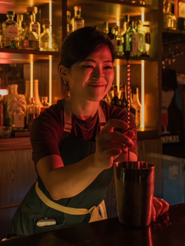 The person you’d most likely see once you enter its doors — June Baek. Photo: Hup San Social Club Hup San Social Club