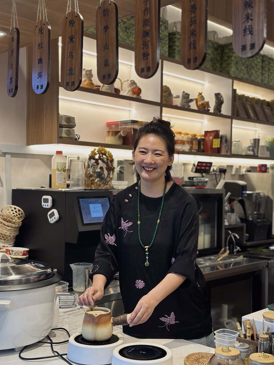 Ida Guan, Tea Story’s lady boss. Photo: Shannon Ong/HungryGoWhere tea story