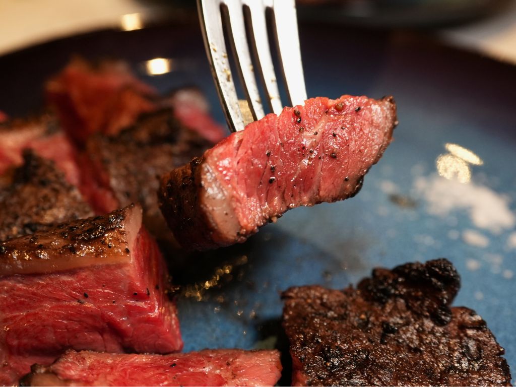 Silky, juicy wagyu picanha, aka the “queen of steaks”. Photo: Angeline Ang/HungryGoWhere the butcher's table