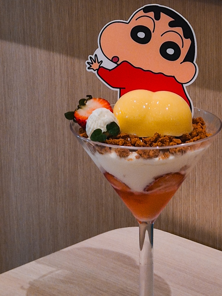 Go on, order this dessert — we know that bouncy pudding is too cute and amusing to resist. Photo: Sarah Chua/HungryGoWhere wong fu fu crayon shin chan