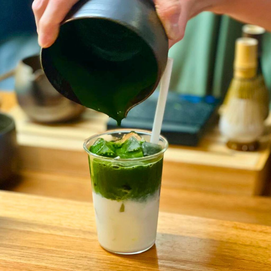 The Maneki-Neko matcha. Photo: Shannon Yap/HungryGoWhere Fatto Catto