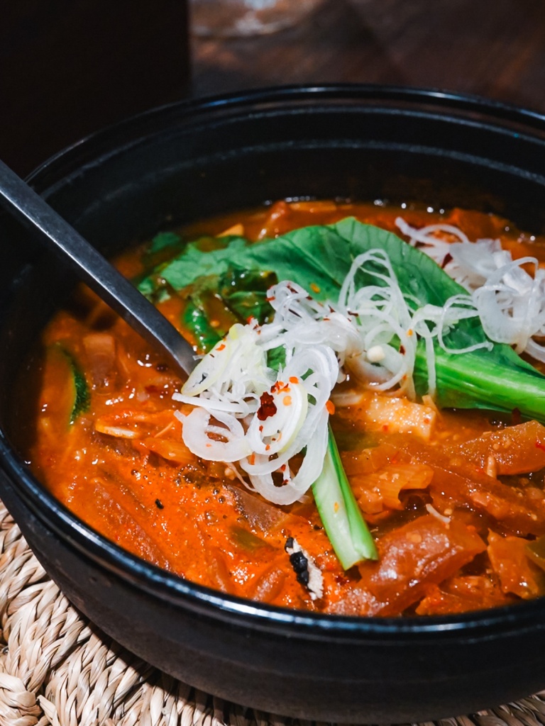 SGO Signature doenjang stew. Photo: Roma Chonkar/HungryGoWhere Song Gye Ok Singapore Telok Ayer