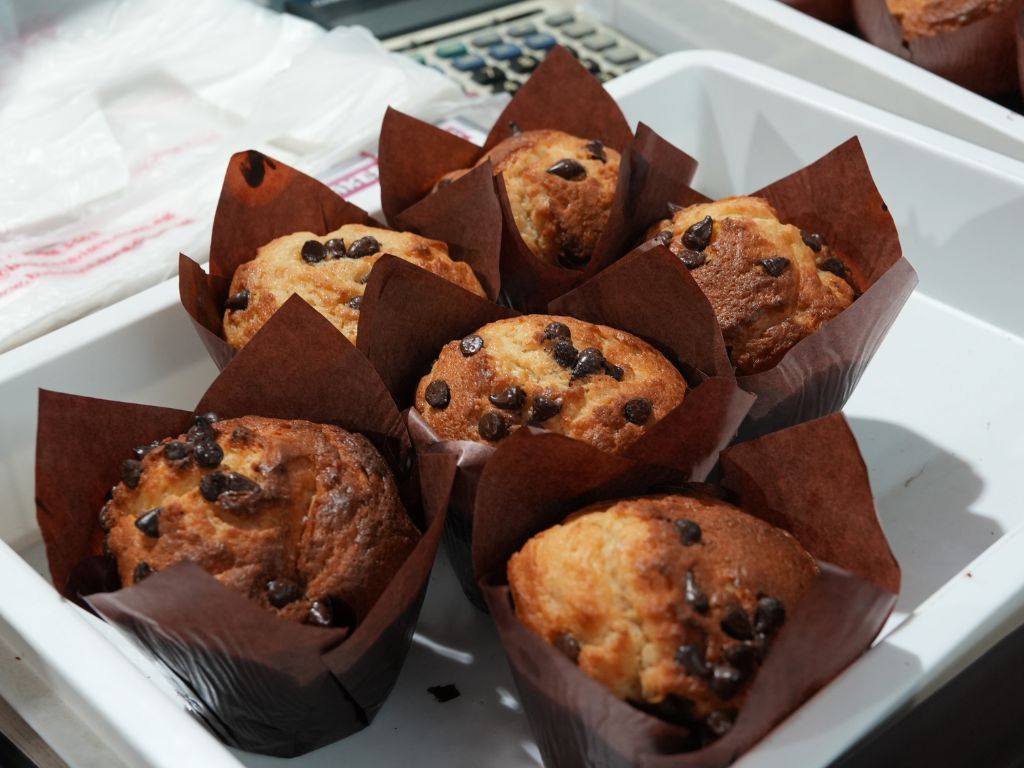 Banana chocochip muffin. Photo: Angeline Ang/HungryGoWhere Bakes n Bites