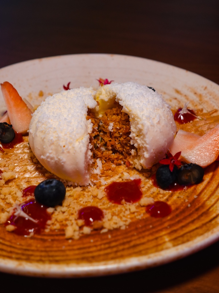 Salted cheese tutu kueh. Photo: Sarah Chua/HungryGoWhere Vinflow SG Keong Saik Road
