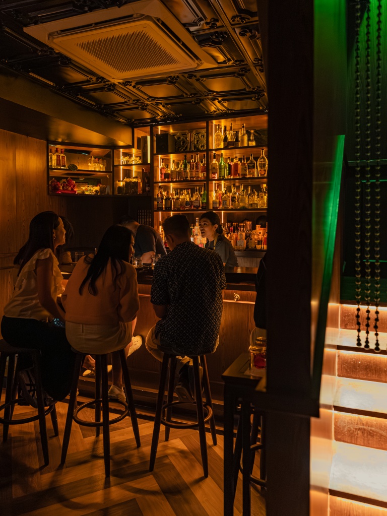 Just the spot for an intimate night out or a solo bar hop. Photo: Hup San Social Club Hup San Social Club
