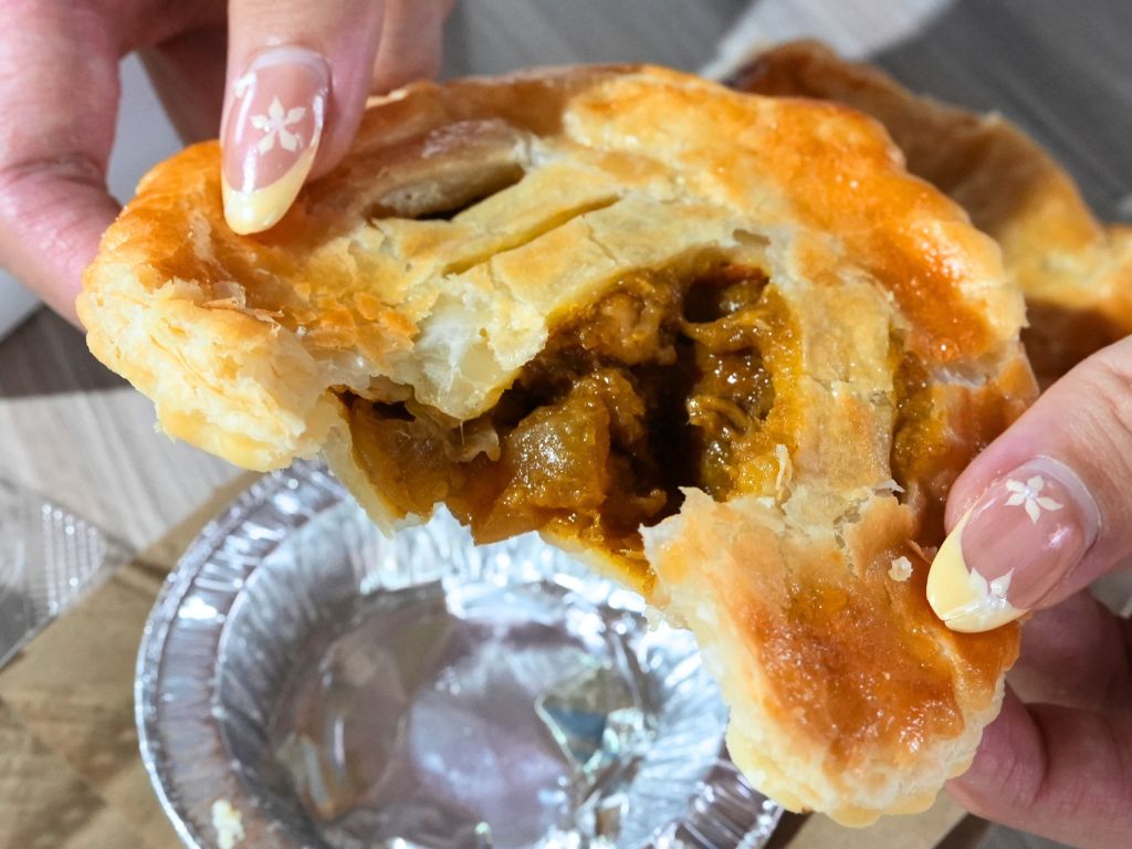 Chicken rendang pie. Photo: Angeline Ang/HungryGoWhere Bakes n Bites