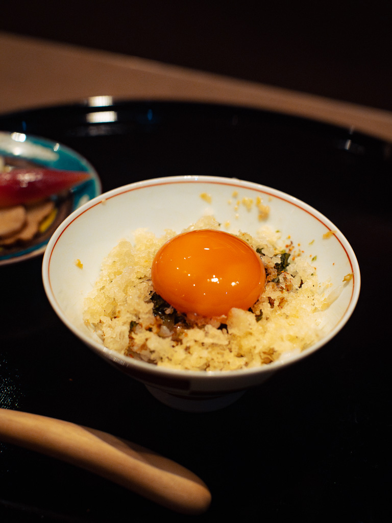 They serve this in three ways and the one with raw Japanese egg yolk is the best. Photo: Evan Mua/HungryGoWhere firebird by suetomi