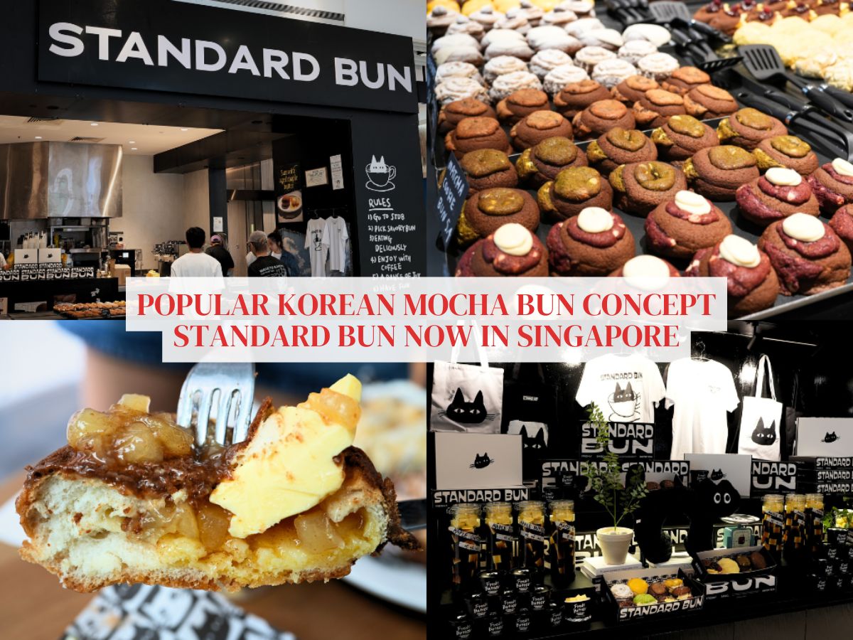 Viral Korean mocha bun concept Standard Bun now in Singapore with limited-time pop-ups