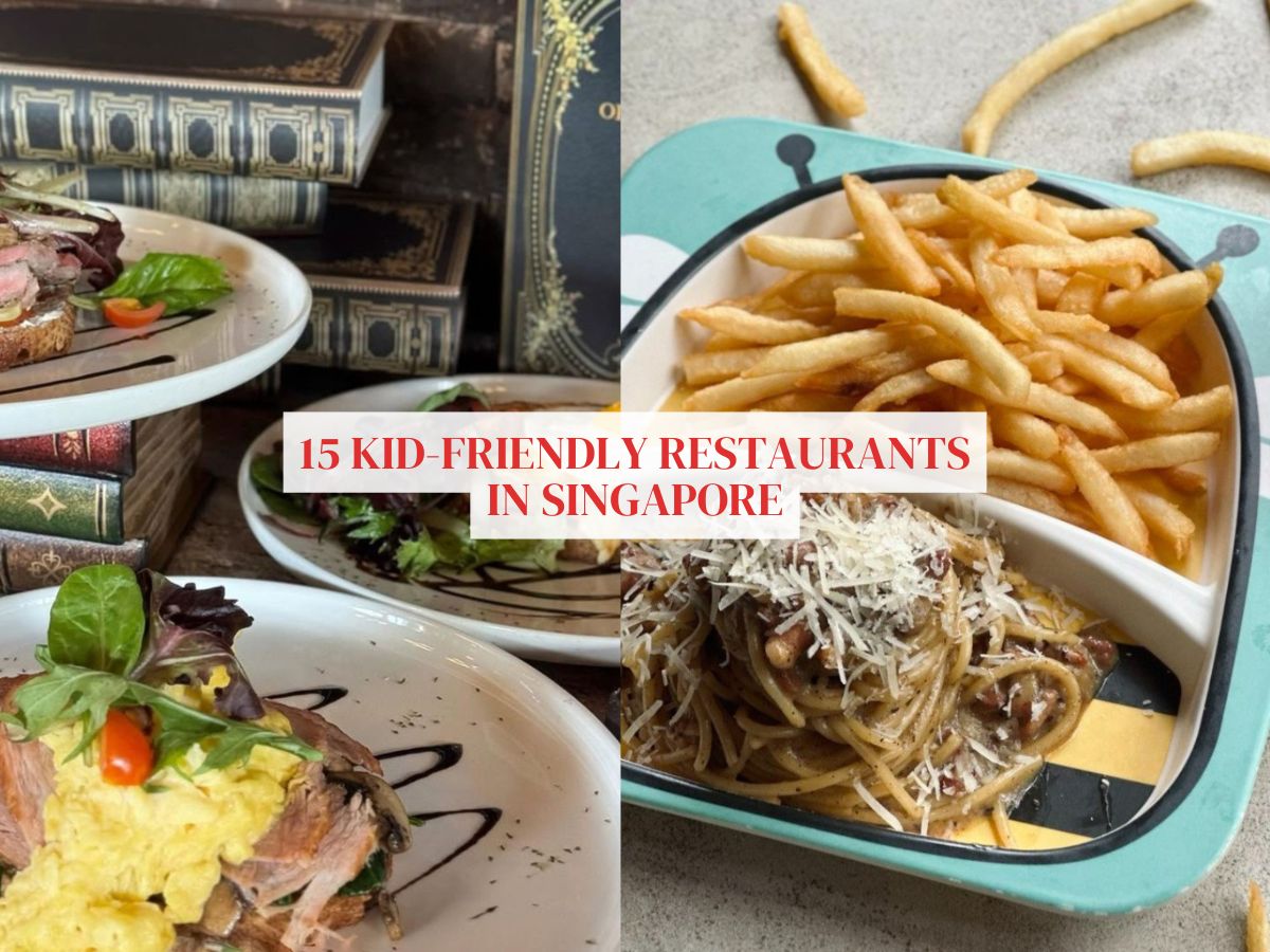 15 kid-friendly restaurants in Singapore that will keep your little ones well-entertained