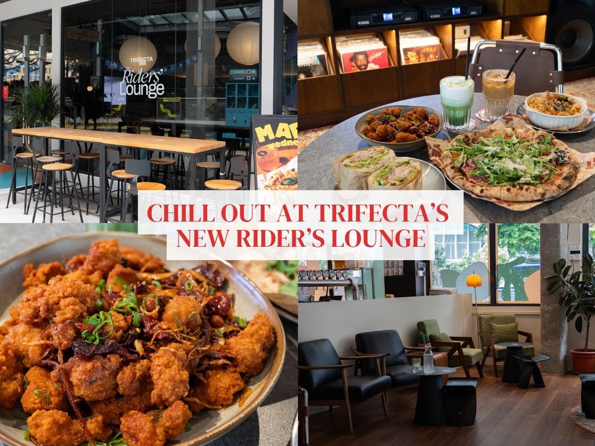 Trifecta’s new Rider’s Lounge is a spot to kick back and relax