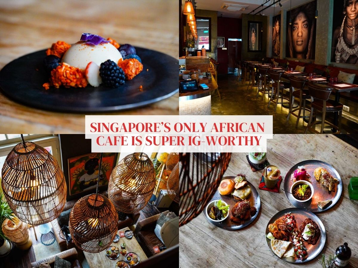 The only African cafe in Singapore: Ultra-Instagrammable Kafe Utu at Keong Saik has a cool new menu