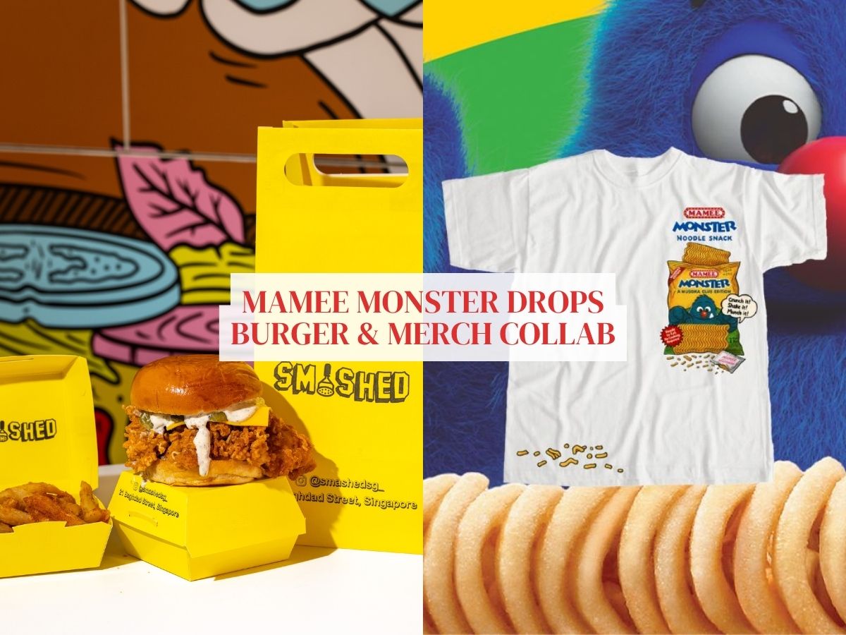 Ultimate childhood snack Mamee Monster celebrates SG60 with limited-edition merch & burgers