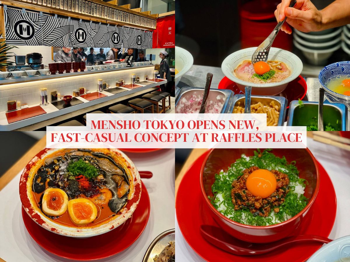 Mensho X at Raffles Place: Everything under S$22, by famous ramen brand Mensho Tokyo