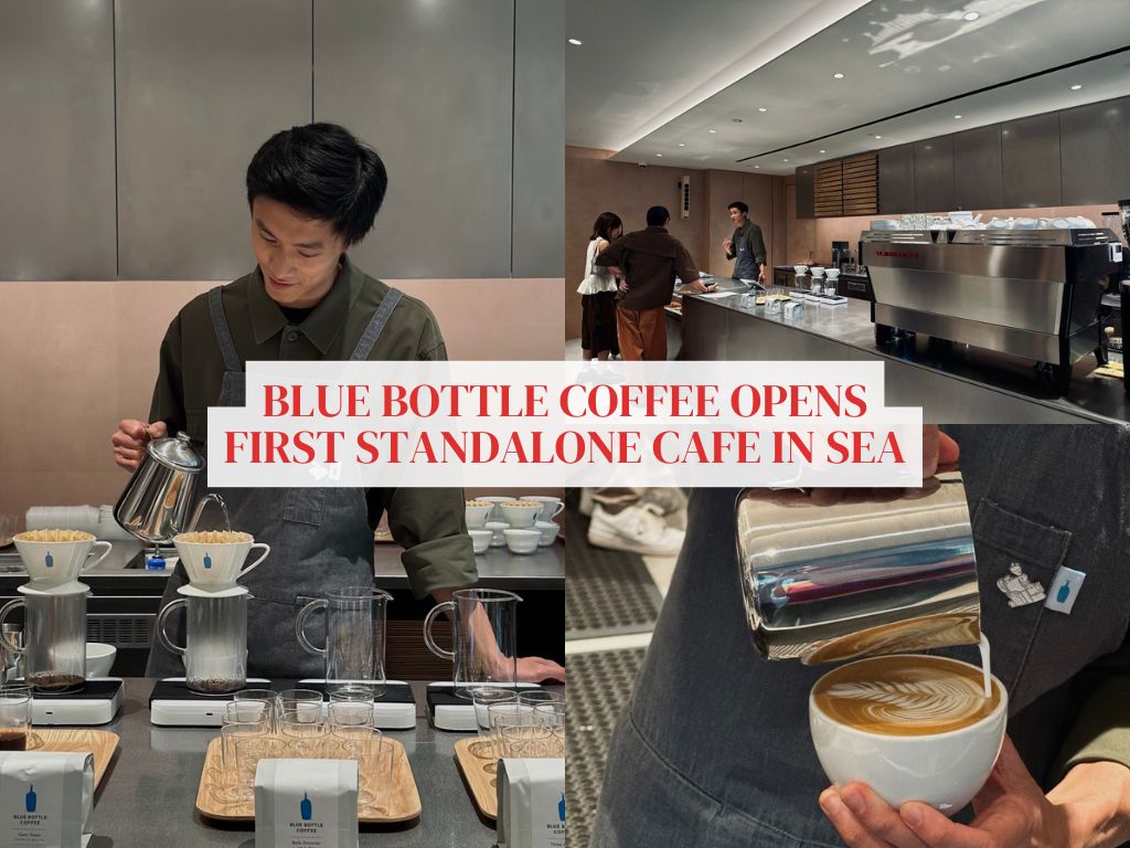 Blue Bottle opens its first standalone cafe in Southeast Asia at Paragon