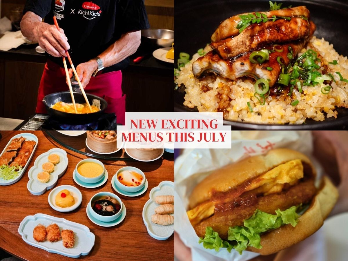 New menus to check out in Singapore in July 2025