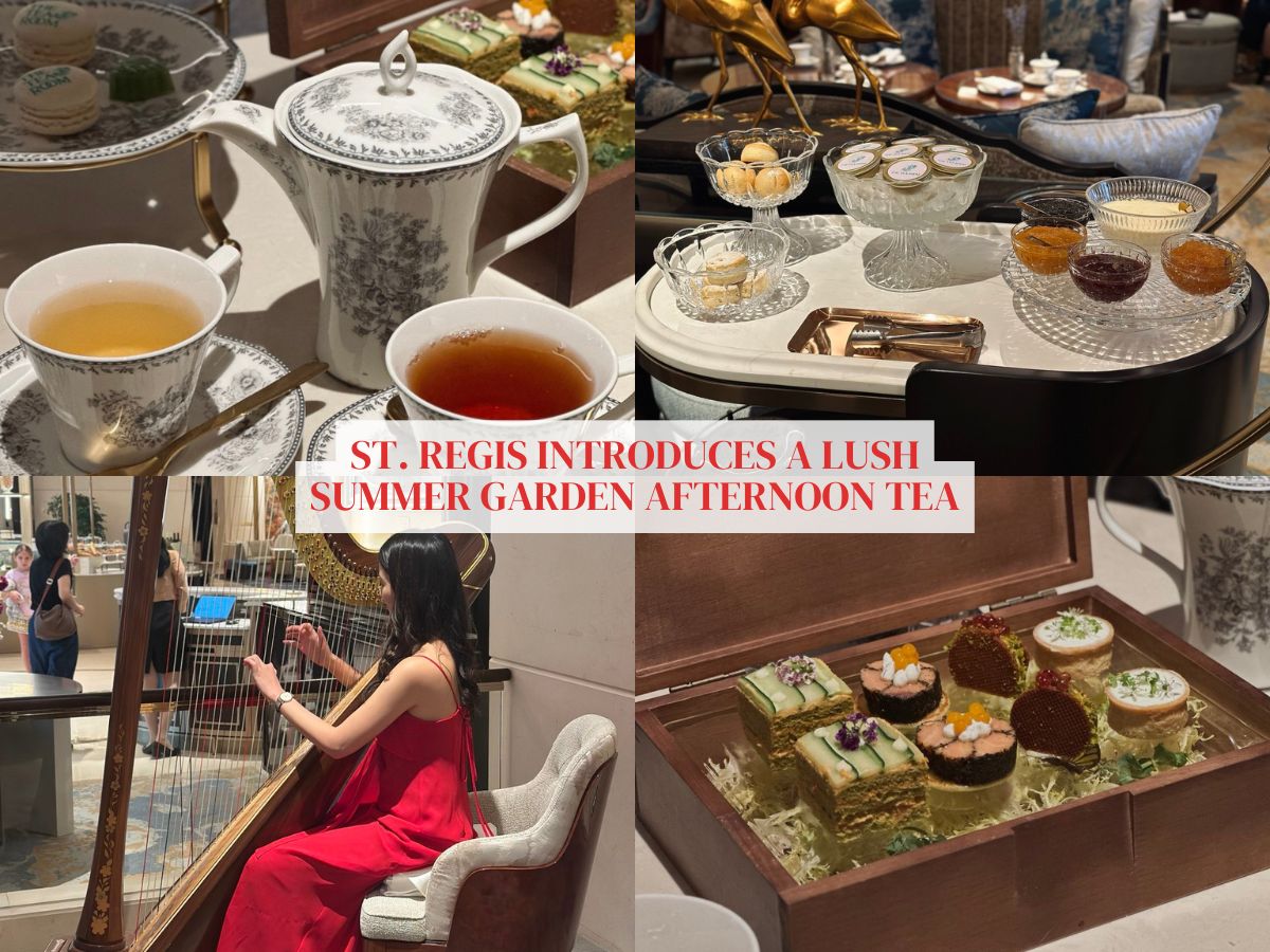 St. Regis Singapore’s The Tea Room: Botanic Gardens-inspired afternoon tea with all the scones you can eat