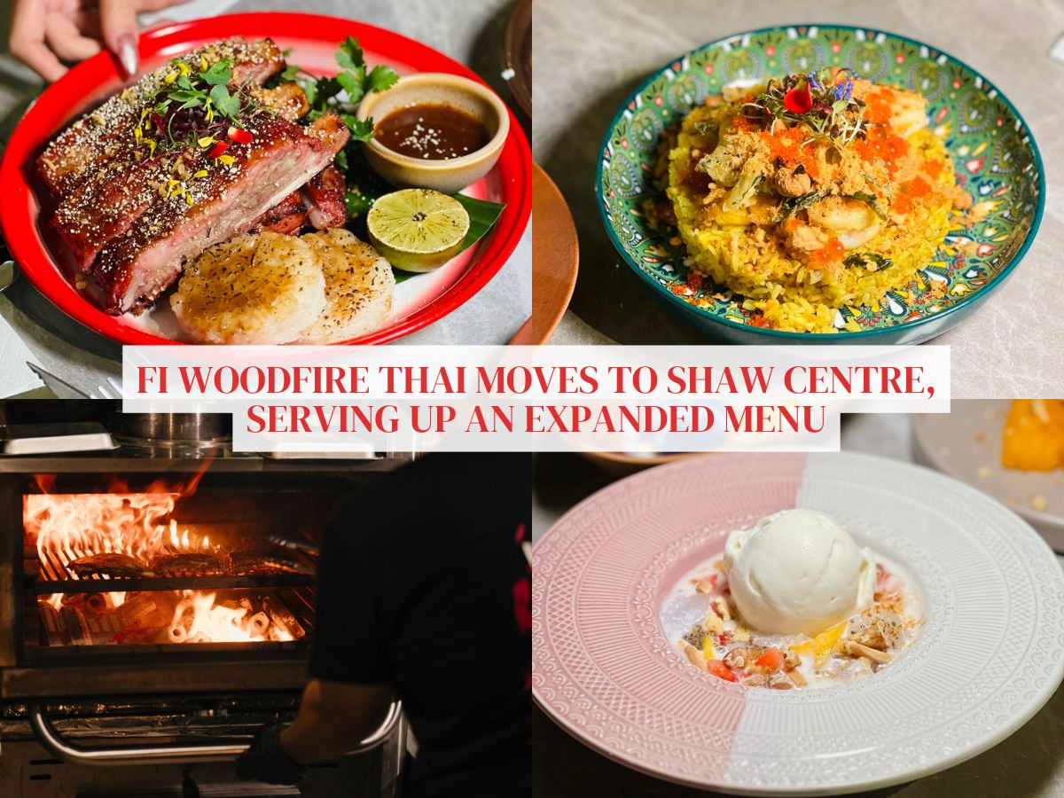 Fi Woodfire Thai starts afresh at Shaw Centre, with charcoal-grilled signatures and new dishes