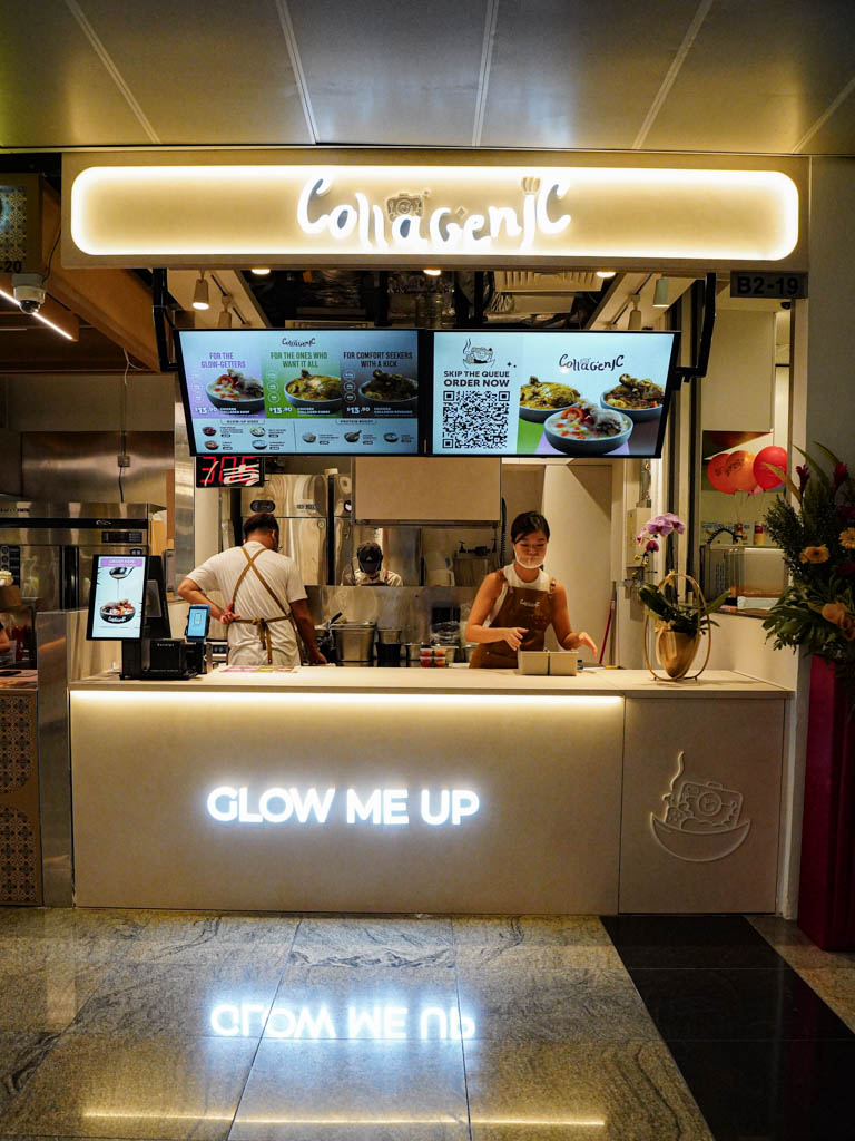 Collagenic is located in the basement of Guoco Tower. Photo: Evan Mua/HungryGoWhere collagenic