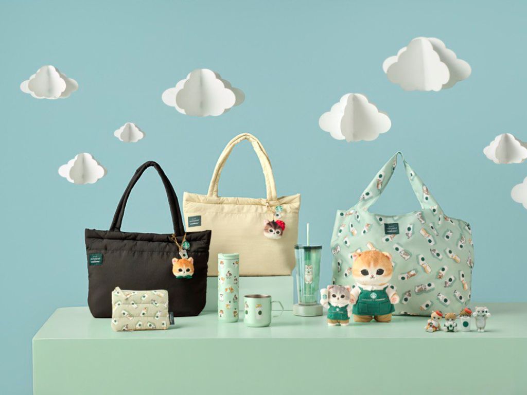 This adorable line-up is perfect for all Mofusand lovers. Photo: Starbucks Singapore Starbucks x Mofusand