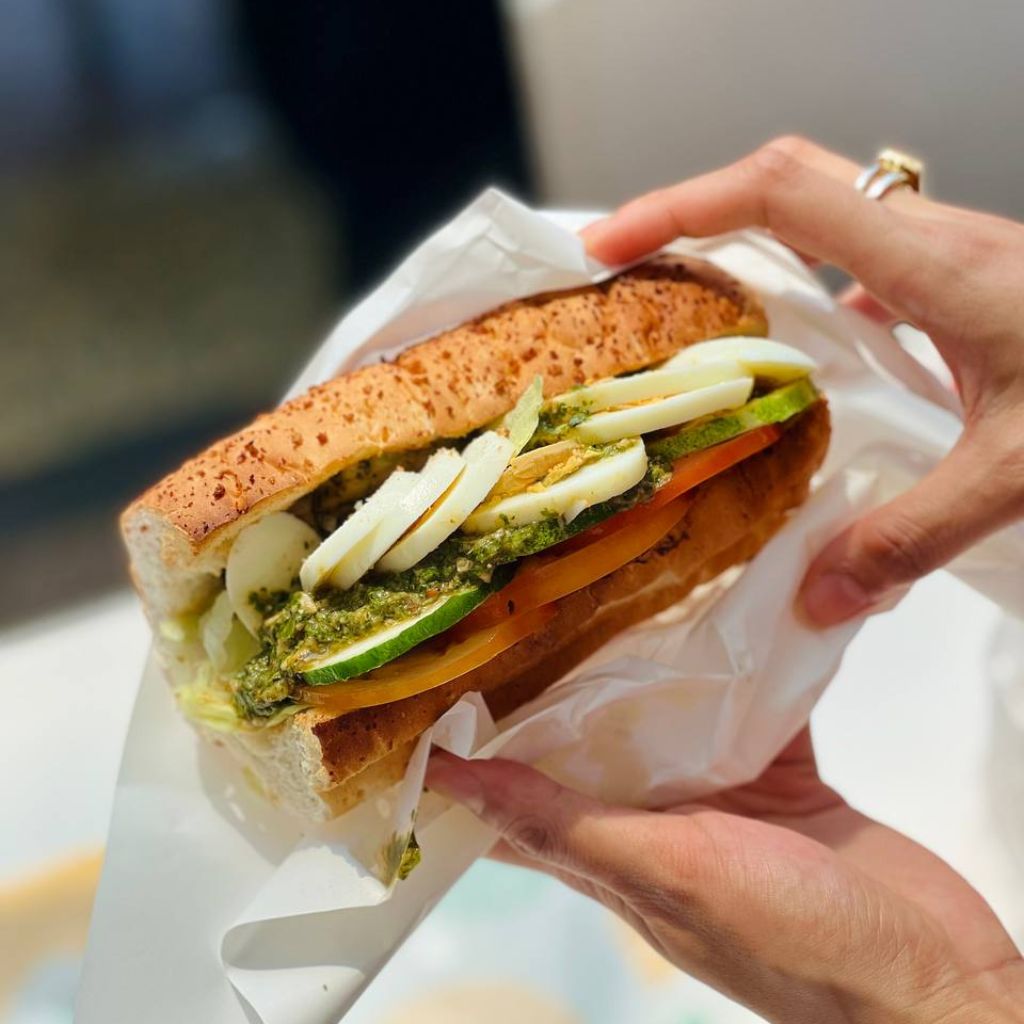 Want something comforting in a Subway sandwich? This flavour is just for you. Photo: Shannon Yap/HungryGoWhere Subway 60th anniversary