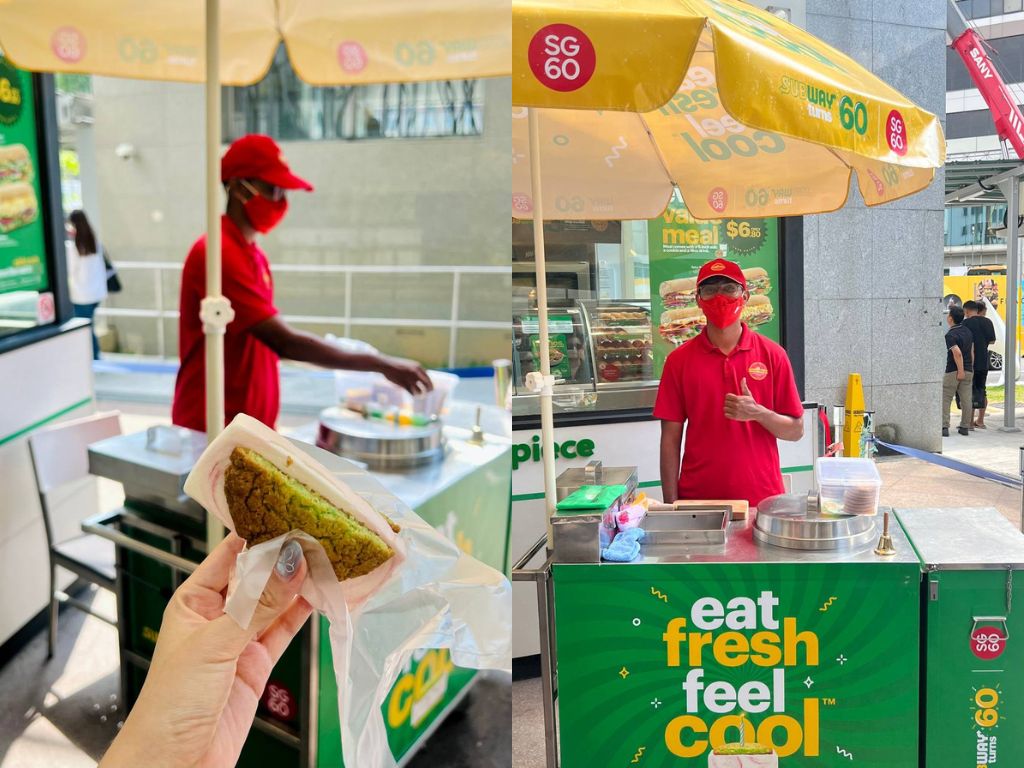 The ice cream cart remains as an icon, always. Photos: Shannon Yap/HungryGoWhere Subway 60th anniversary