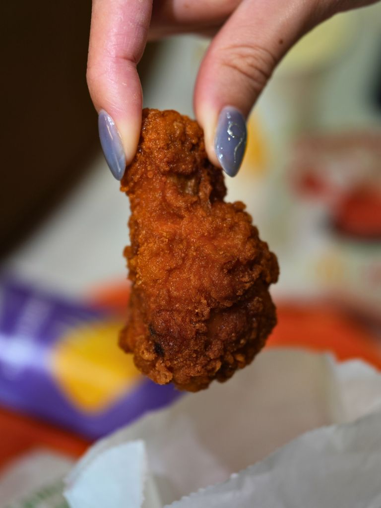 You can’t go wrong with the drumlets. Photo: Roma Chonkar/HungryGoWhere Mcdonald's Singapore