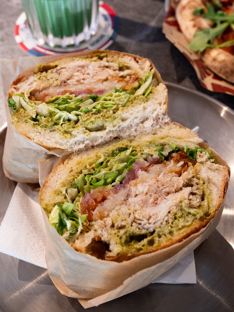 Punchy, layered flavours that hold up well against the chewy focaccia. Photo: Angeline Ang/HungryGoWhere trifecta riders lounge