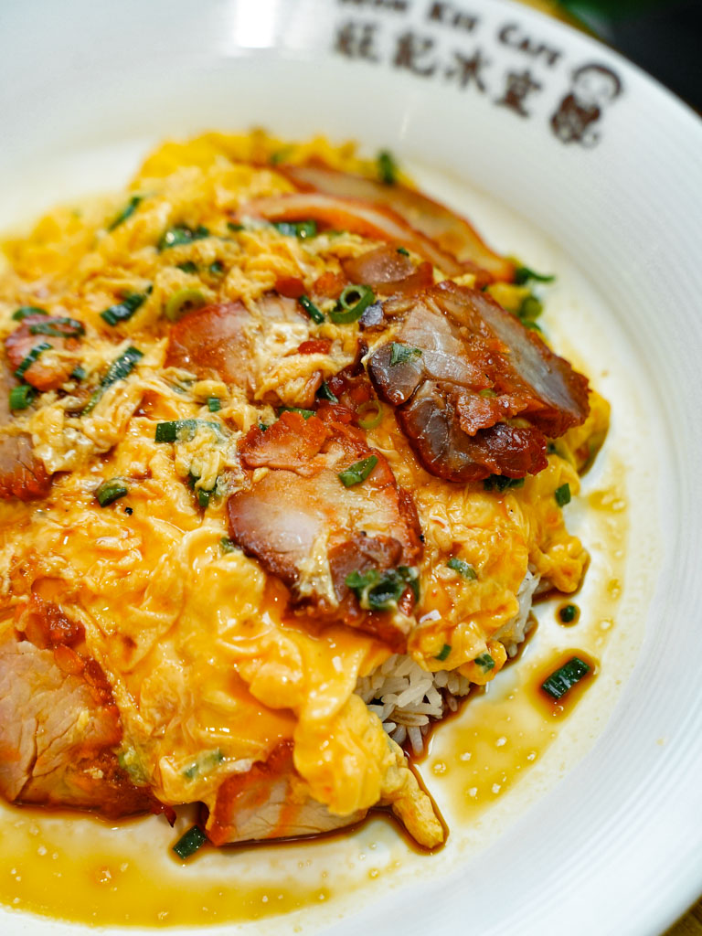Scrambled egg plus char siew makes for great food porn. Photo: Evan Mua/HungryGoWhere the food place by food republic