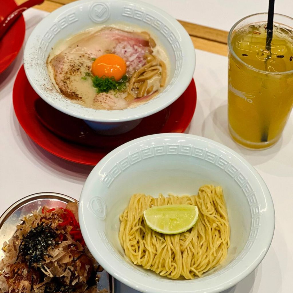 You can top up S$2 for a pasteurised egg yolk, for an extra creamy touch. Photo: Shannon Yap/HungryGoWhere Mensho X