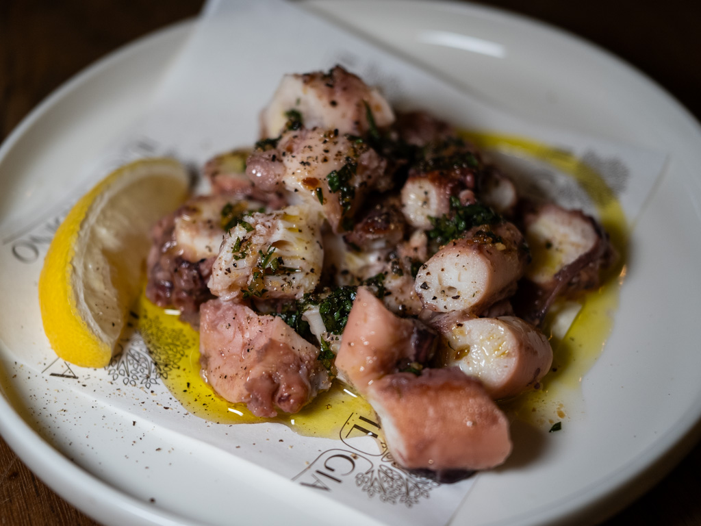 Delicate, yet bold — a tender octopus with layers of savoury flavour. Photo: Angeline Ang/HungryGoWhere il giardino botanic gardens
