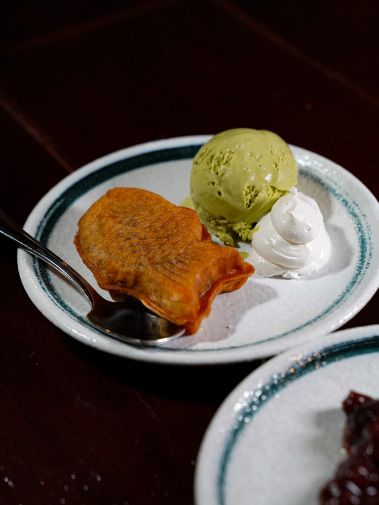 Taiyaki is simple, but a good end to meal. Photo: Evan Mua/HungryGoWhere Shin Katsu Singapore